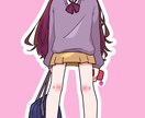 SD・等身可。かわいいイラストかきます SNS用アイコン、商業利用、グッズ用イラスト、夢絵など イメージ3