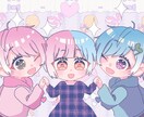 SDキャラ描きます あなただけの可愛いミニキャラ描きます イメージ1