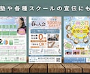 効果の出るチラシ10,000円（税別）で作成します 修正は何度でも！地図作成込み！各種用途・業種対応 イメージ4