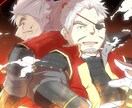 YouTubeや配信用のサムネイラストを描きます サムネイルで一緒に視聴者数UPを目指しましょう！ イメージ2