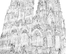 小説の表紙や挿絵に使う建物背景描きます アナログ特有の優しい雰囲気で、あなたの物語を引き立てます。 イメージ2