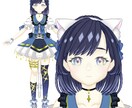 VTuberのモデリングの作成をします LIVE2Dモデリングを作成致します。 イメージ2