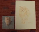 動物の似顔絵描きます シンプルで優しいペットの似顔絵描きます イメージ2