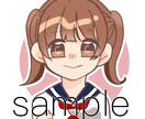 アイコン向きデフォルメキャラ描きます かわいい挿絵をお求めの方にもおすすめです イメージ1