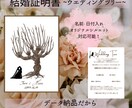 ハリーポッター風ウエディングツリー作ります ちょっと変わった木、暴れ柳をモチーフにした結婚証明書 イメージ1