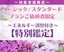 ベーシック/スタンダードプラン限定特別鑑定します 【ご注意ください】対象者様以外はお受けいただけません イメージ1