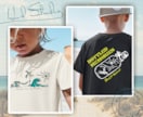 雰囲気のあるおしゃれなTシャツ・ロゴを作成します プロのアパレルデザイナーが際限なくオシャレにデザインします。 イメージ2