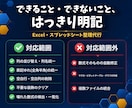 Excel・スプレッドシートの整理を代行します 表記ゆれ・空白行・不要列を整理し、数式エラーもチェックします イメージ3