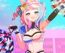 クオリティの高いアイコンイラスト制作します 歌ってみたMV、キービジュ、サムネ、グッズ、挿絵などにも！ イメージ5