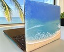 南国感じるPCカバー作成します MacBookやノートPCのカバーを海デザインで制作します イメージ1