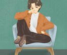 ほんわかタッチで可愛い人物イラストお描きします 商用利用可！ストーリーのあるイラスト、絵本や小説の挿絵に イメージ9