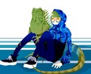 ちょっと個性的なイラストお描きします 一風変わったイラストをご希望の方に！ イメージ1