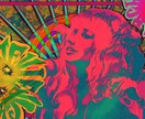 サイケ&POP ART調の似顔絵描きます 60年代〜80年代ポスター風唯一無二の個性派似顔絵★ イメージ2