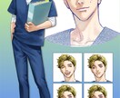 立ち絵制作します TRPGやフリーゲーム、SNS等で使用する立ち絵を制作します イメージ3