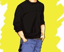似顔絵、描きます 過度の、誇張はしませんサラリと格好良く描きます イメージ3