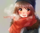 ご希望に添った可愛いキャライラストを制作します 立ち絵や一枚絵、アイコン、動画用イラスト等お任せください イメージ9