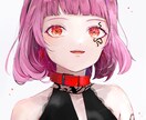 透明感のあるイラスト制作いたします アイコン、歌ってみた動画、サムネイル用など イメージ2