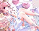 Vtuber向け◆プロ品質のイラストを提供します 細部まで描き込む瞳。圧倒的クオリティで魅せます。 イメージ3