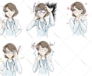 昭和レトロ！キラキラの少女マンガイラスト描きます 本格少女まんがテイストでインパクトのある世界観を演出 イメージ5