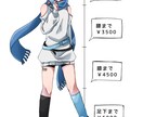 商用利用可能☆人物キャラのイラスト描きます ｢上半身だけ｣もOK！TRPGやオリジナルゲーム作成に。 イメージ2