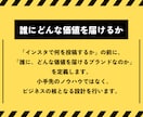 元代理店プロがSNSの戦略設計図を作ります インスタ・Xなど、アカウントが伸びない根本原因を解決！ イメージ3