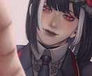 印象的な表情と光で魅せるキャライラストを描きます 美しい質感にこだわったキャラクターの雰囲気を大切にした一枚絵 イメージ4
