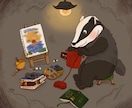題材自由！アイコンやヘッダー等のイラスト描きます オシャかわで絵本のような世界観のイラストを描きます！ イメージ8