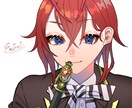 アイコンがキラキラに！映えるアイコン描きます オリキャラで目を引くアイコンにしよう。 イメージ5