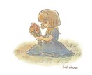 お花のようにやさしい雰囲気の女の子描きます 花や空の色を取り入れた色合いがこだわりです。 イメージ10