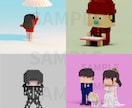 かわいくて目を引く3Dボクセルアート作成致します YouTube、TikTok、SNSアイコン等にオススメ イメージ8