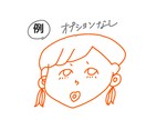 オプションであなた好みにしよう！似顔絵描きます 色塗りや背景はオプションで追加ください！SNSアイコン向け イメージ3