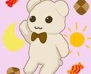 ご希望に沿ったイラストお受けいたします マスコット、ちびキャラ系のイラストが得意です イメージ2