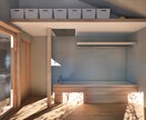 住宅の建築パース20カットをまとめて制作します 工務店・設計事務所様向け｜内・外観パースを20カット一括対応 イメージ5