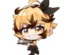 目を惹くかわいいミニキャライラスト描きます 商用利用OK⭕企業様、個人様限らず大歓迎‼ イメージ5
