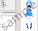 あなたのVtuberデビューをお手伝いします 貴方オリジナルのlive2Dアバターをデザインから制作します イメージ5