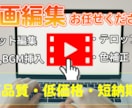 動画編集代行！youtube,その他編集も承ります 短納期、高品質、低価格をご希望のあなたに！ イメージ1