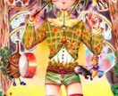 メルヘンでノスタルジックな色鉛筆のイラスト描きます メルヘンチックでノスタルジックで、ちょっとダークなイラストも イメージ3