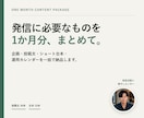 配信者のSNS投稿とショート台本を1か月分作ります 企画・投稿文・台本・運用カレンダーをまとめて納品 イメージ1