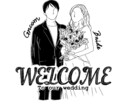 韓国っぽなオシャレ線画似顔絵を制作します ウェディング小物や、待ち受け、アイコンにもおすすめです！ イメージ3