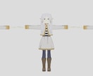 3Dアニメのキャラクターを作るます ブレンダーで3Dキャラクター作成 イメージ4
