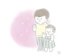 可愛くデフォルメした似顔絵アイコンをお描きします ふんわり優しいタッチに仕上げます☆ イメージ3
