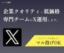 X専門チームがTwitter（X）の運用代行します 低価格で集客・採用の成果につなげたい方へ イメージ1