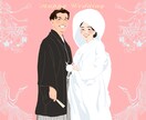 アイコンや記念に！お写真をもとに似顔絵描きます プレゼントやSアイコン、HPのスタッフ紹介にも使いやすい★ イメージ4