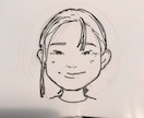 シンプル線描似顔絵！アイコン・バナーにも使えます 可愛くて個性的な手書き・手描きイラストでアナログの良さを イメージ6