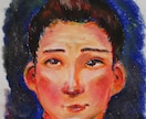 パステルクレヨンで似顔絵を描きます 絵本チック、レトロ、ほどよくリアルに描きます イメージ3