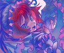 一枚絵制作承ります 動画サムネイル用・ゲーム立ち絵・アルバムジャケット等 イメージ2