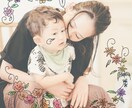 いただいたお写真にイラストを添えます 思い出の写真をお気に入りの一枚に。 イメージ1