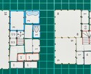 紙の間取りパーツセットます 理想の間取りを自分で考えて簡単に作ることができます イメージ5