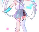 VTuberさん向けオリジナルキャラデザします 配信活動にぴったりの可愛いビジュアルを！ イメージ2