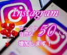 インスタフォロワーゆっくり50人増加します 1日5人増加の10日間☆自然な増加ご希望な方の方に最適です。 イメージ2